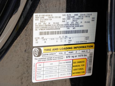 Used 2024 Ford Expedition Max Limited RWD image 31