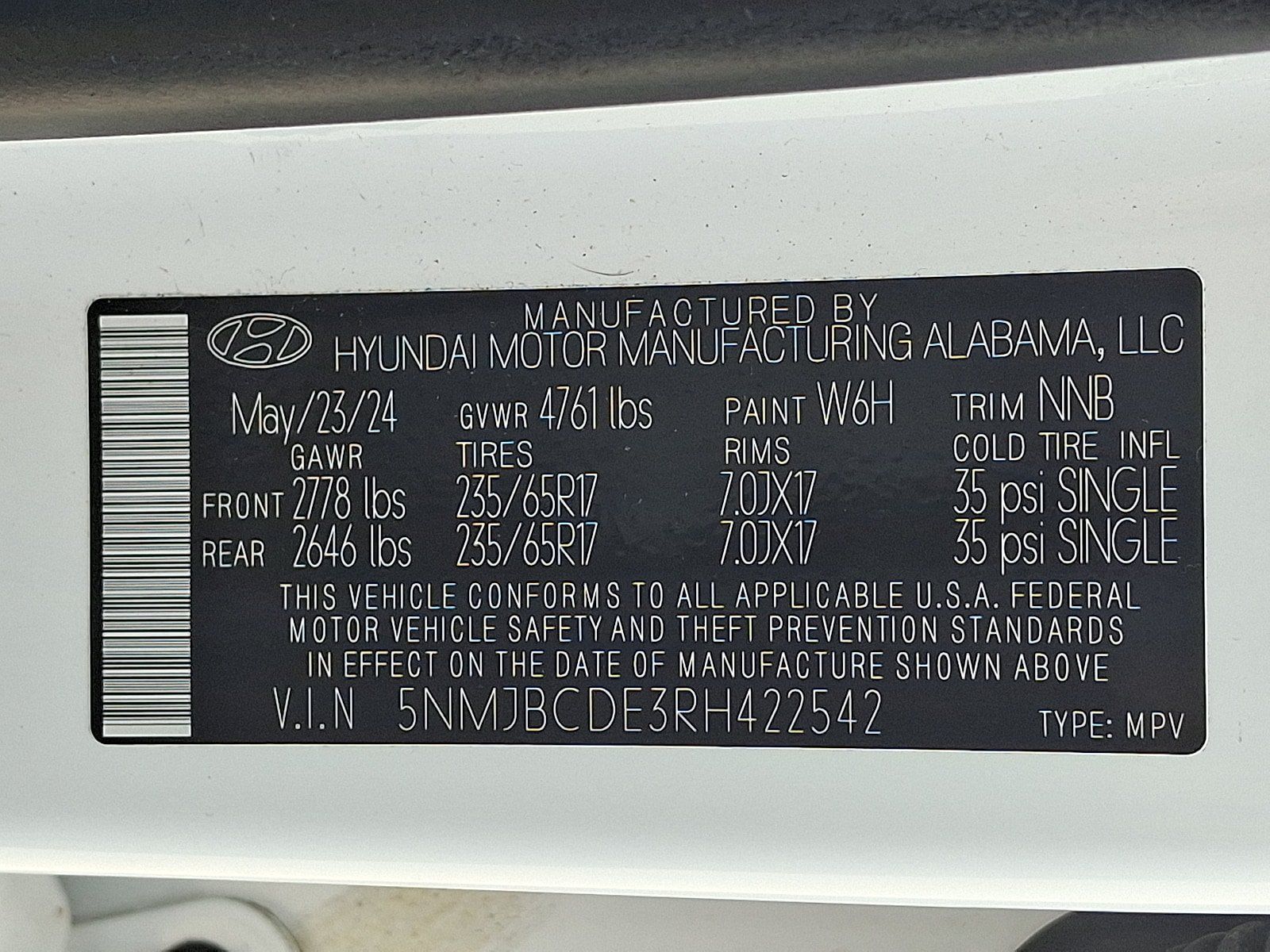 Certified 2024 Hyundai Tucson SEL AWD/4WD image 28