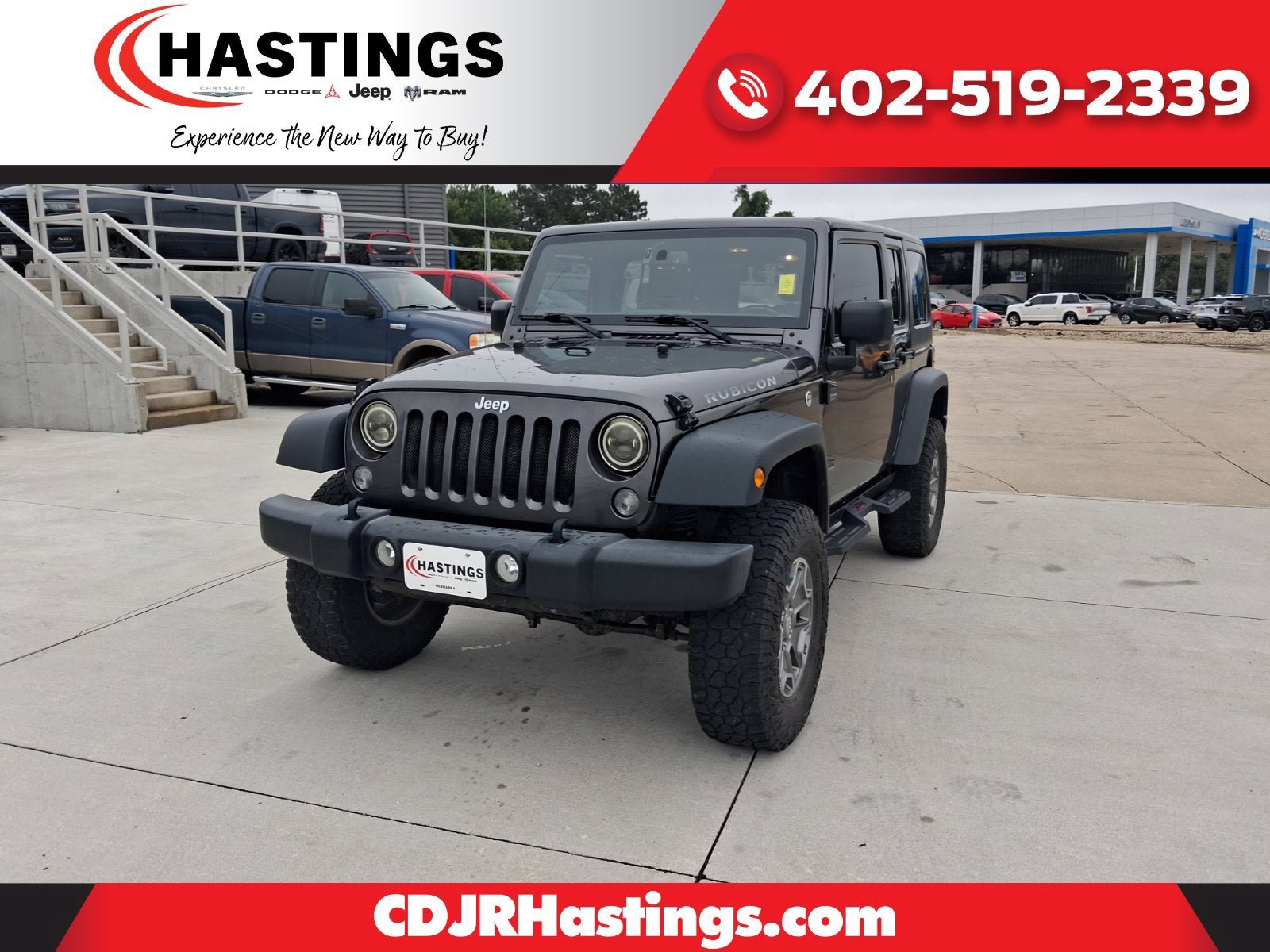 Used 2016 Jeep Wrangler Unlimited Rubicon AWD/4WD image 1