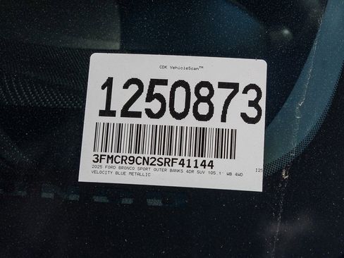 New 2025 Ford Bronco Sport Outer Banks w/ Outer Banks Tech Package+ image 28