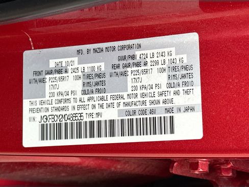 Used 2021 MAZDA CX-5 Touring image 42