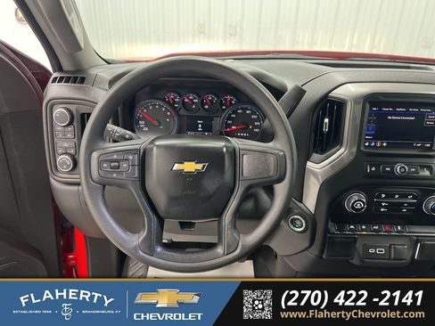 Used 2024 Chevrolet Silverado 1500 Custom w/ Turbomax Blackout Package image 24