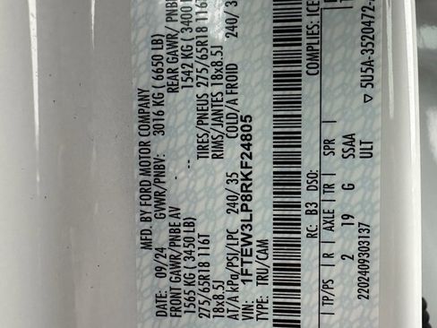 Used 2024 Ford F150 XLT w/ Equipment Group 302A MID image 16