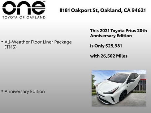 Used 2021 Toyota Prius image 6