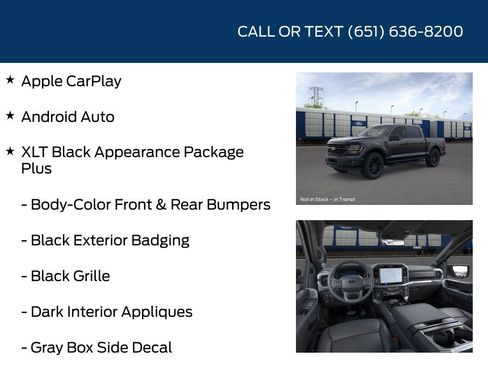 New 2025 Ford F150 XLT w/ Equipment Group 303A High image 5