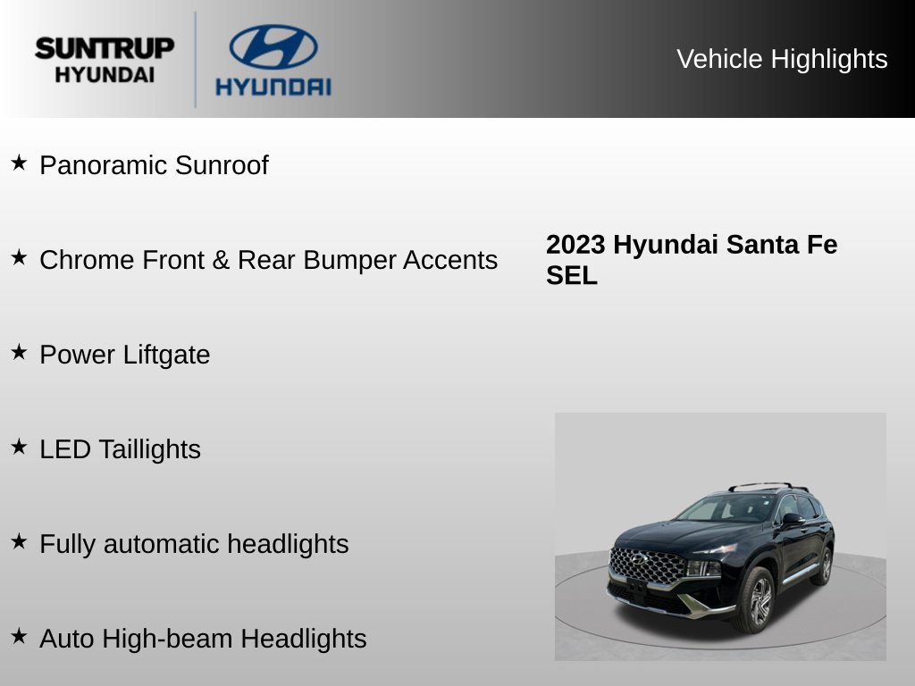 Used 2023 Hyundai Santa Fe SEL w/ Premium Package AWD/4WD image 16