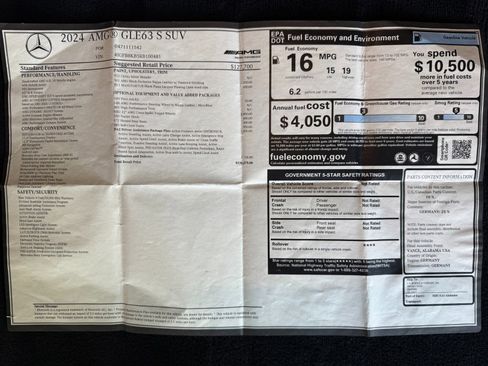 Used 2024 Mercedes-Benz GLE 63 AMG S image 31