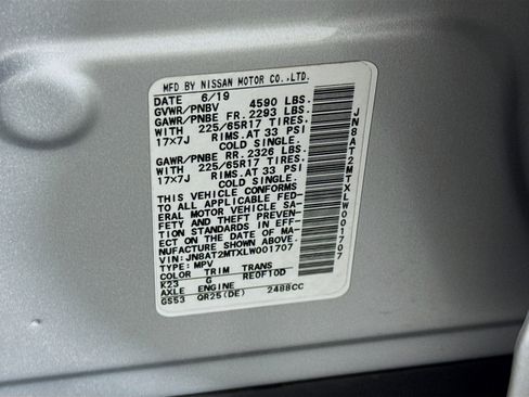Used 2020 Nissan Rogue S w/ Special Edition Package FWD image 38