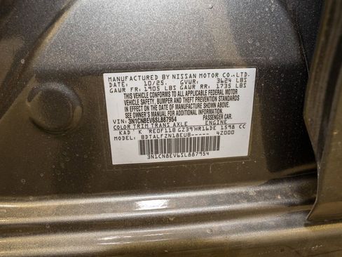 New 2025 Nissan Versa SV w/ Trunk Package image 19