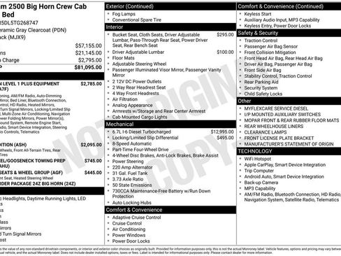 New 2026 RAM 2500 Big Horn AWD/4WD image 4