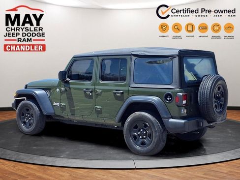 Used 2021 Jeep Wrangler Unlimited Sport AWD/4WD image 3