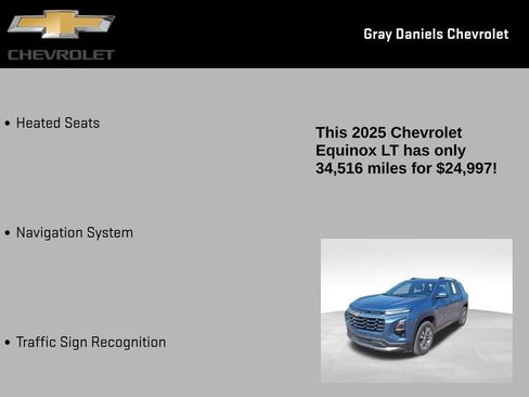 Certified 2025 Chevrolet Equinox LT AWD/4WD image 12