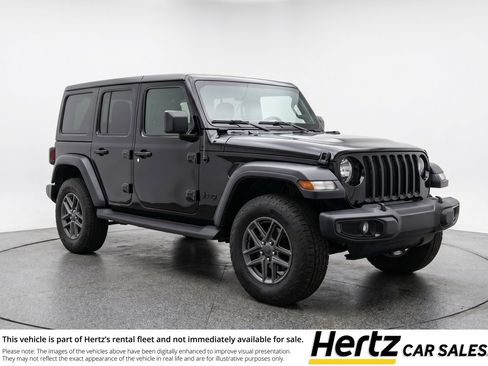 Used 2025 Jeep Wrangler Unlimited Sport AWD/4WD image 1