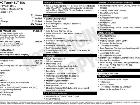 Used 2020 GMC Terrain SLT w/ Preferred Package image 6