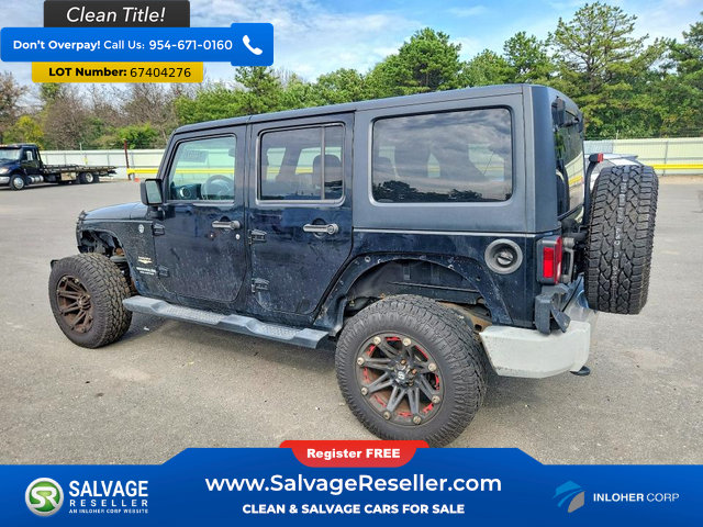 Used 2014 Jeep Wrangler Unlimited Sahara AWD/4WD image 3