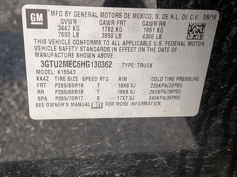 Used 2017 GMC Sierra 1500 SLE w/ SLE Value Package image 15