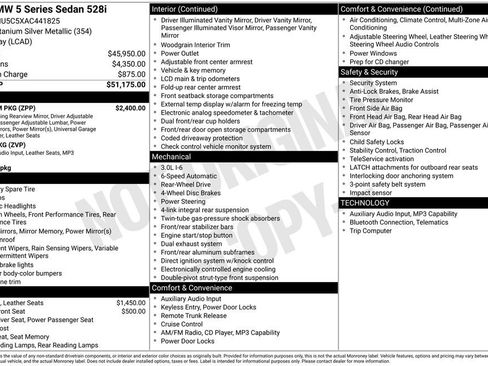 Used 2010 BMW 528i Sedan image 5