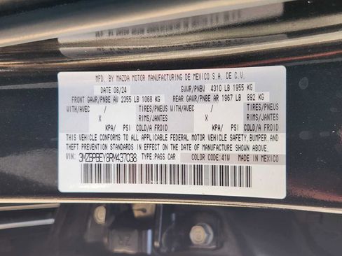 Used 2024 MAZDA MAZDA3 2.5 Turbo Sedan w/Premium Plus AWD/4WD image 32