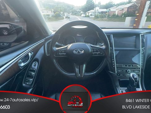 Used 2018 INFINITI Q50 Luxe w/ Essential Package (3.0T Luxe) image 21
