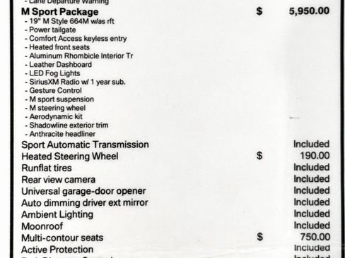 Used 2018 BMW 530i xDrive w/ M Sport Package image 3