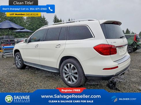 Used 2014 Mercedes-Benz GL 450 4MATIC w/ Lighting Package image 3