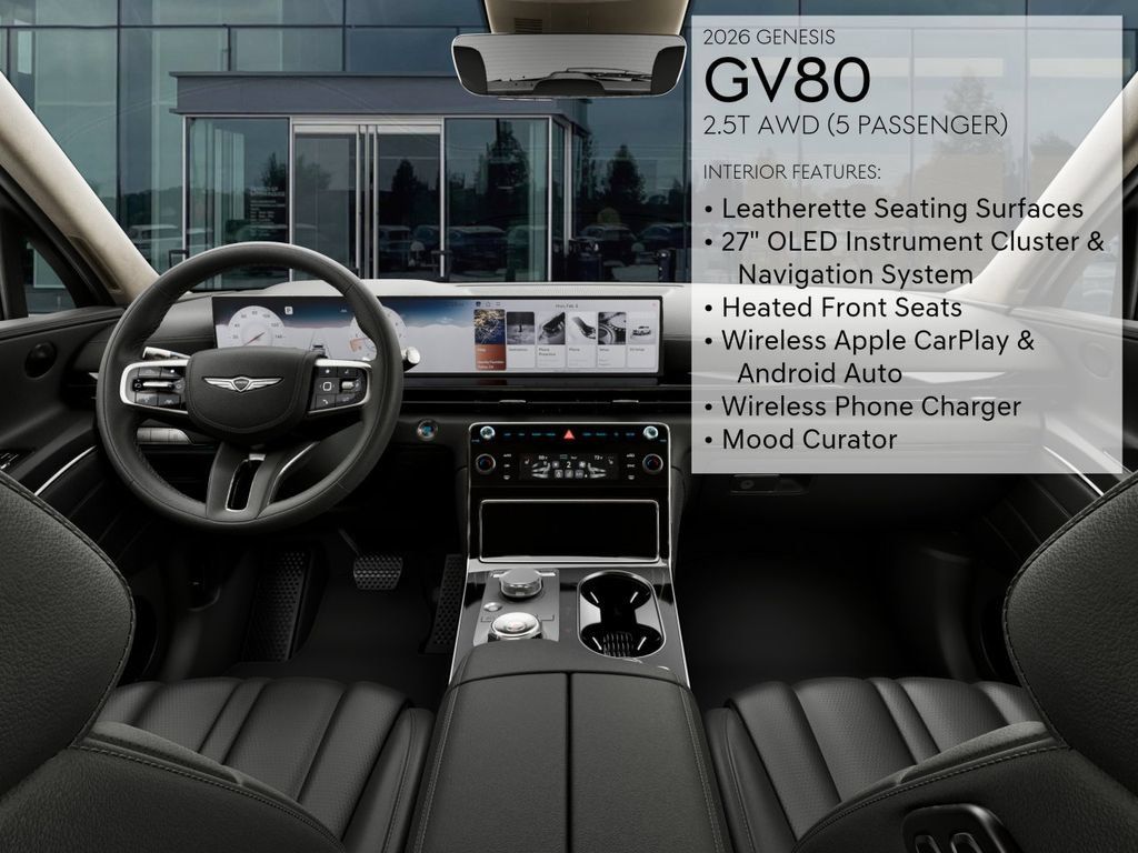 New 2026 Genesis GV80 2.5T AWD/4WD image 17