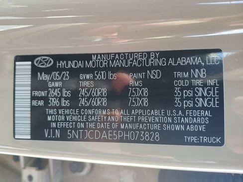 Used 2023 Hyundai Santa Cruz SEL w/ Activity Package AWD/4WD image 38
