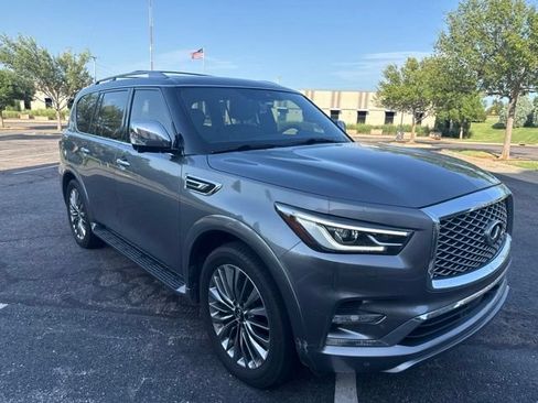 Used 2021 INFINITI QX80 Sensory w/ Cargo Package RWD image 3