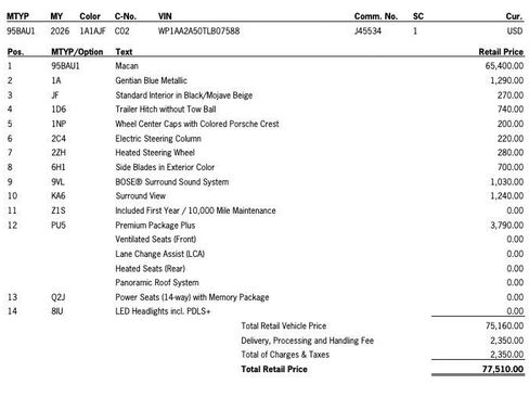 New 2026 Porsche Macan image 42