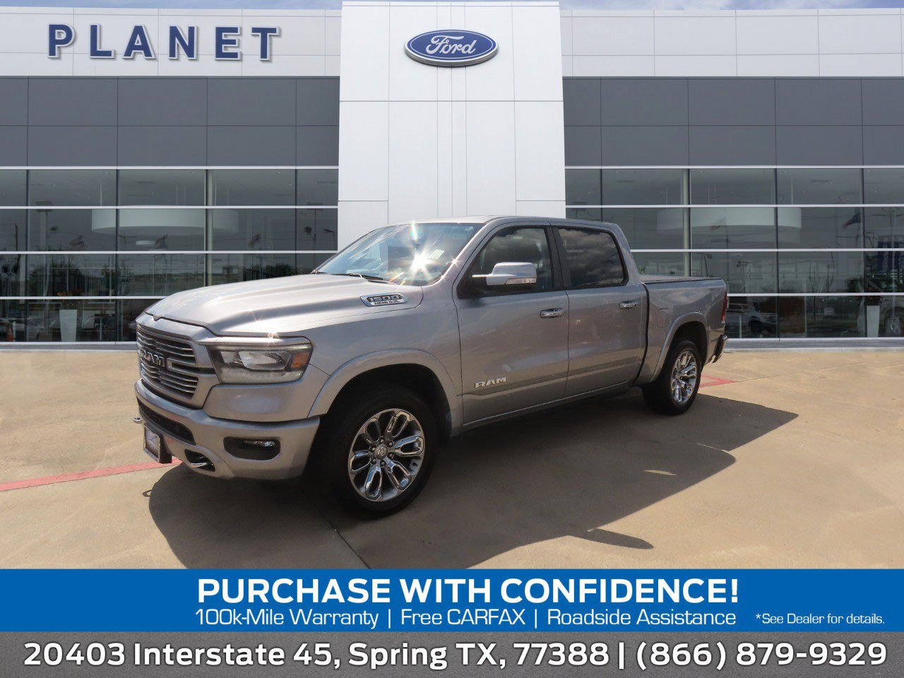 Used 2022 RAM 1500 Laramie w/ Laramie Southwest Edition RWD image 1