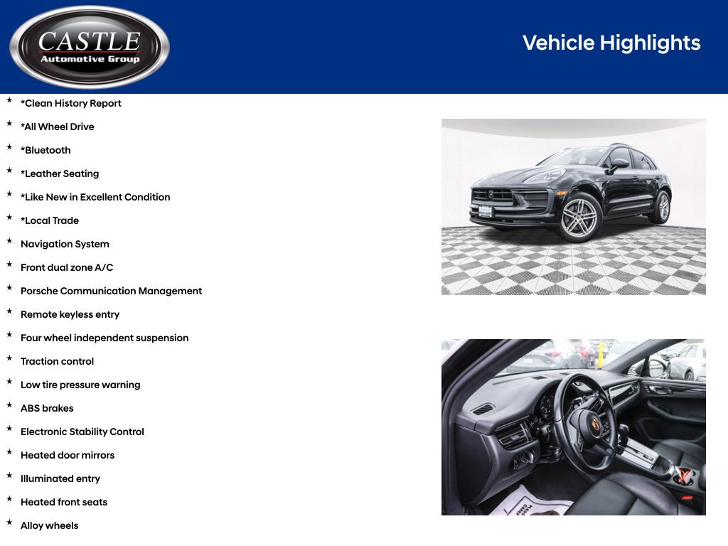 Used 2023 Porsche Macan AWD/4WD image 3