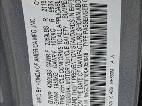 Used 2019 Honda Accord LX image 16