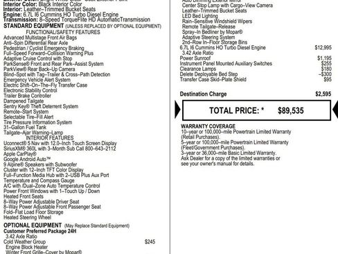 New 2026 RAM 3500 Laramie image 2