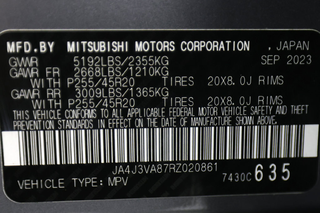 Used 2024 Mitsubishi Outlander SE Black Edition FWD image 47