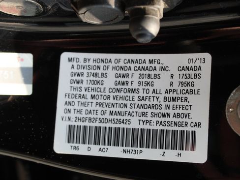 Used 2013 Honda Civic LX image 18