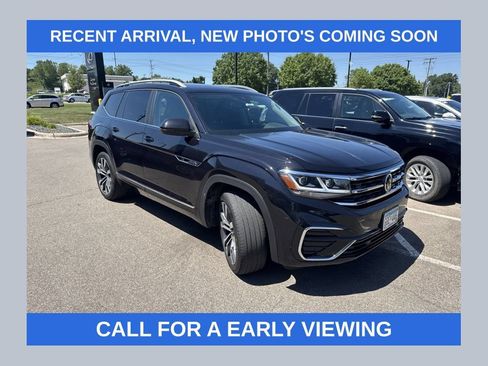 Used 2021 Volkswagen Atlas SEL R-Line AWD/4WD image 1
