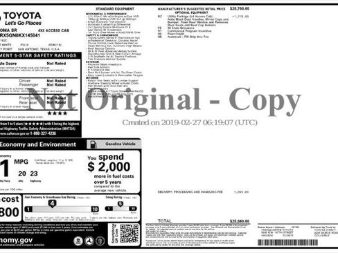 Used 2019 Toyota Tacoma SR image 6