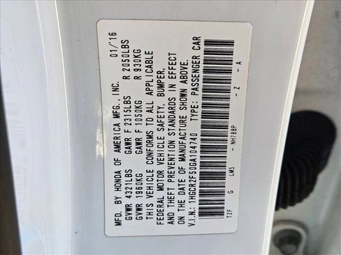 Used 2016 Honda Accord Sport image 23