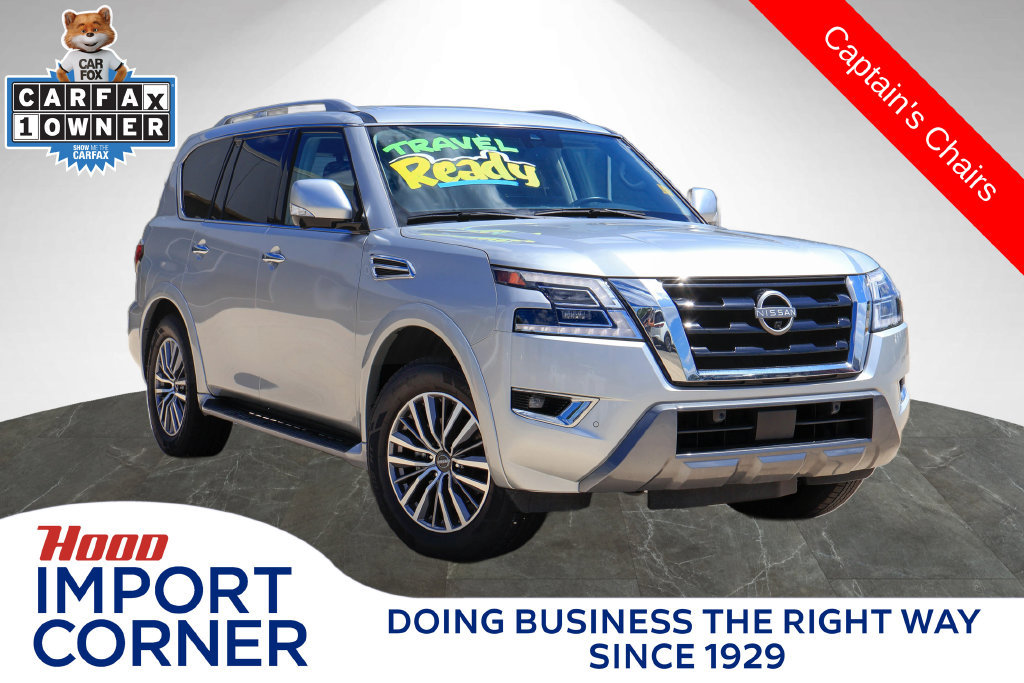Used 2024 Nissan Armada SL w/ Captain's Chairs Package RWD image 1