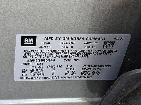 Certified 2023 Chevrolet TrailBlazer ACTIV w/ Convenience Package image 27