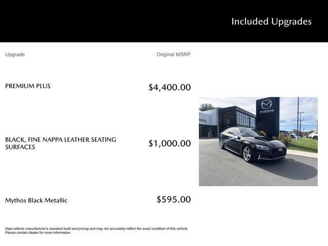 Used 2019 Audi S5 Premium Plus w/ Premium Plus AWD/4WD image 5