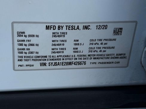 Used 2021 Tesla Model S Long Range image 19