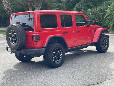 Used 2022 Jeep Wrangler Unlimited Rubicon 4xe w/ Steel Bumper Group AWD/4WD image 9