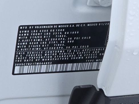 New 2026 Volkswagen Taos S FWD image 21