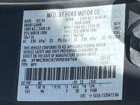 Used 2024 Ford Bronco Sport Outer Banks w/ Tech Package AWD/4WD image 32
