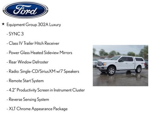 Used 2018 Ford F150 XLT w/ Equipment Group 302A Luxury AWD/4WD image 4