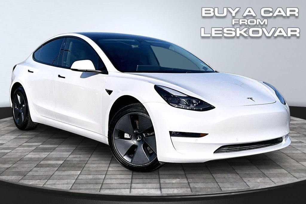 Used 2021 Tesla Model 3 Long Range AWD/4WD image 1