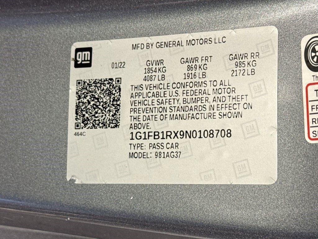 Used 2022 Chevrolet Camaro LS RWD image 37