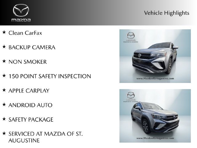 Used 2022 Volkswagen Taos SE FWD image 2