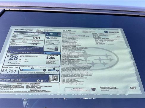 New 2026 Subaru Forester Sport image 17